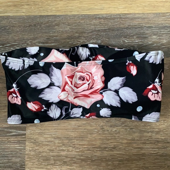 *New* floral bikini Tube bikini top. - Picture 2 of 2